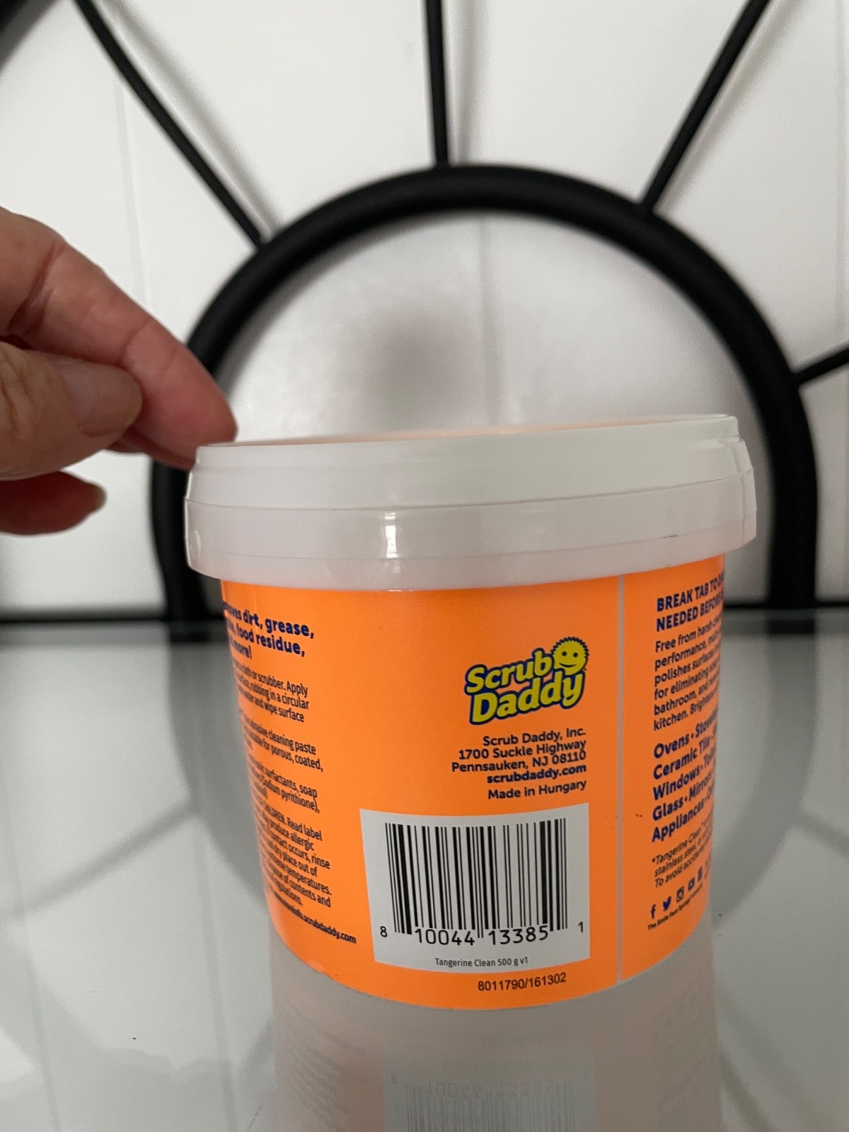 Scrub Daddy Tangerine Clean Natural Cleaning Paste