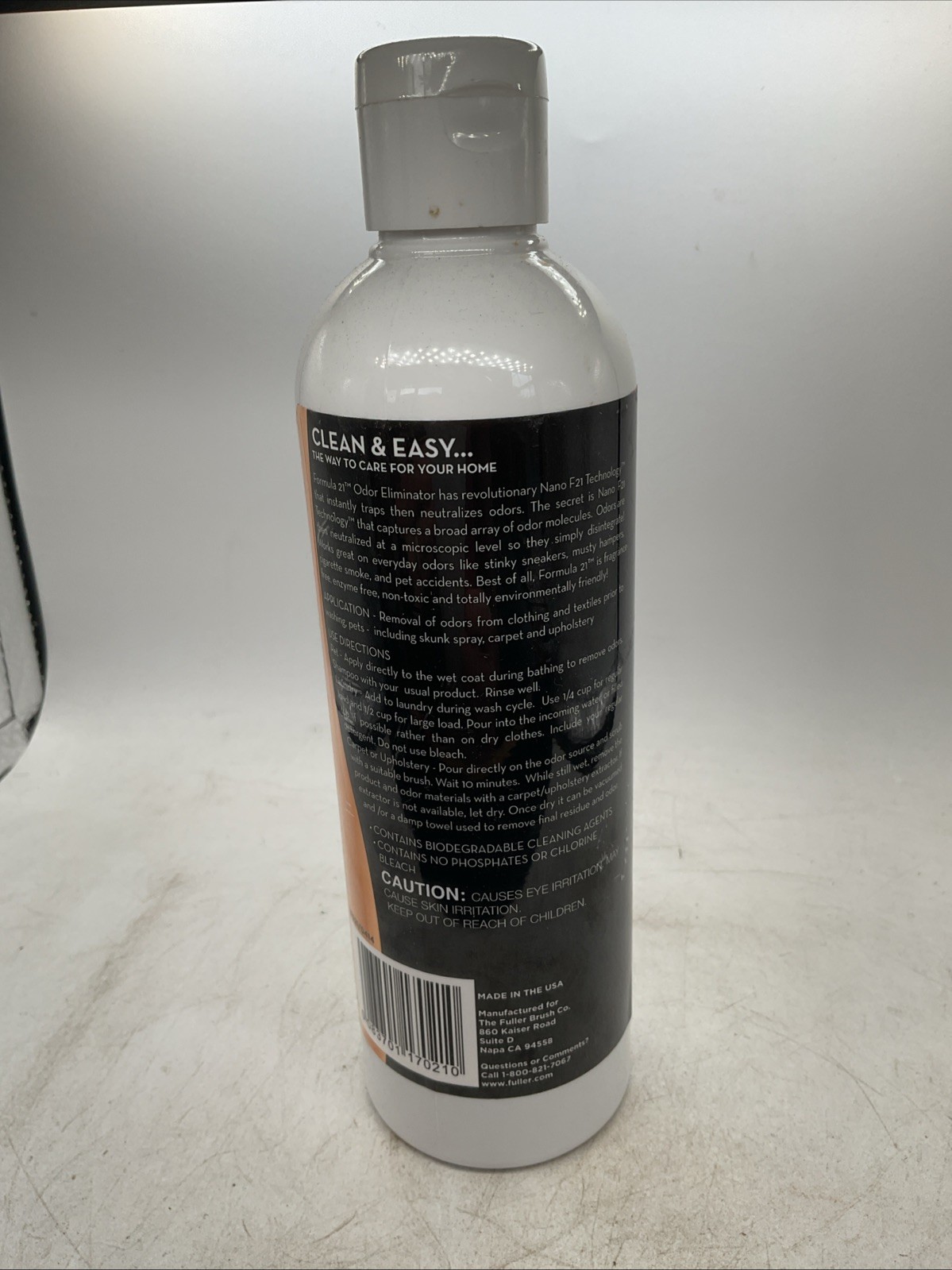 Formula 21 Odor Eliminator – Fuller Brush Co. – As Seen On TV – 16oz