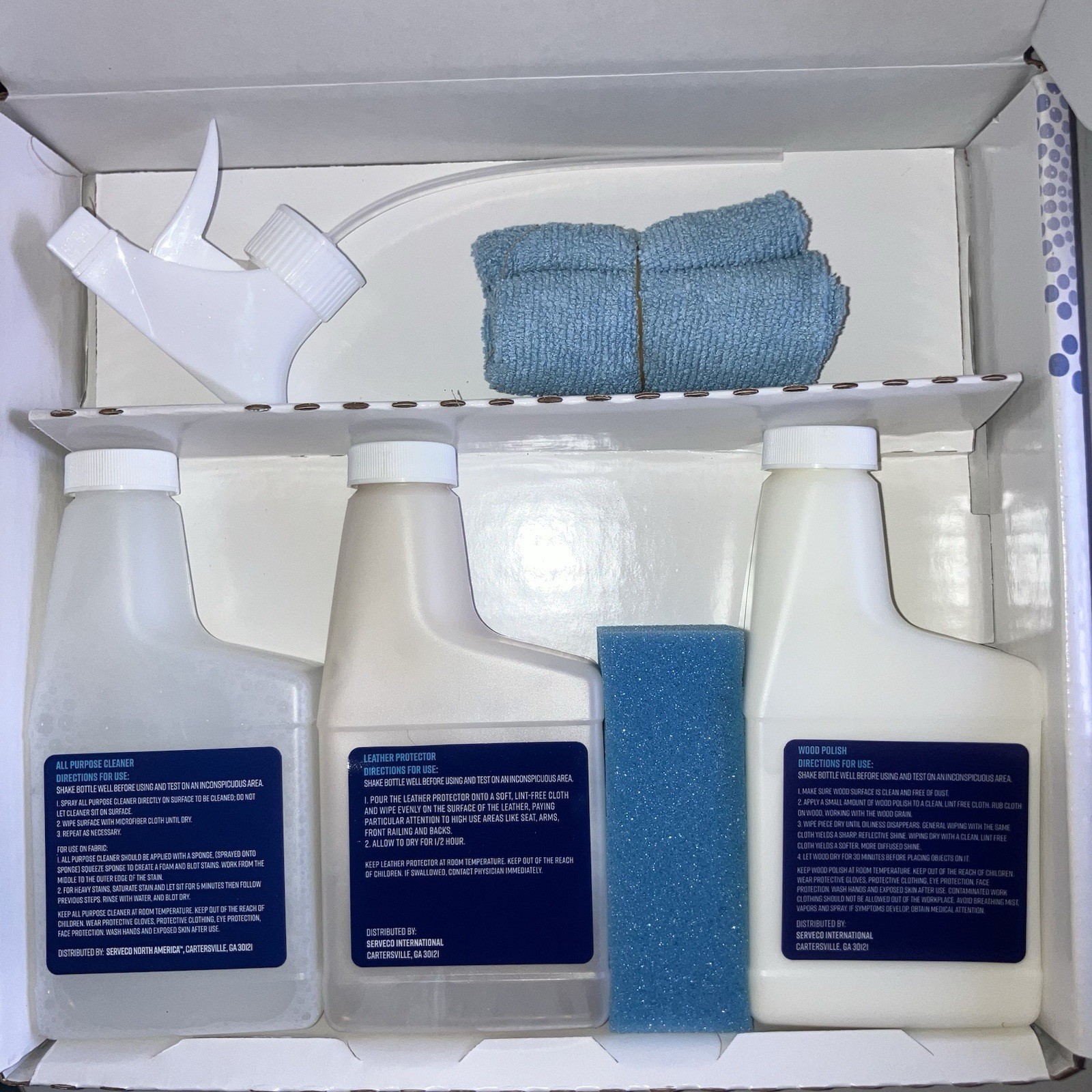 Gardner White Total Care Furniture Kit / Serveco / Leather Wood All Purpose