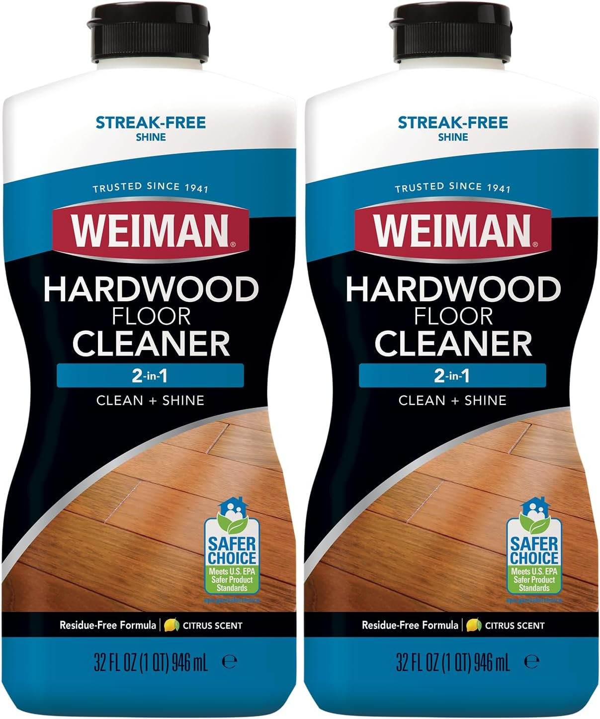 Hardwood Floor Cleaner for Finished Hardwood, Engineered Flooring, Vinyl & Lamin