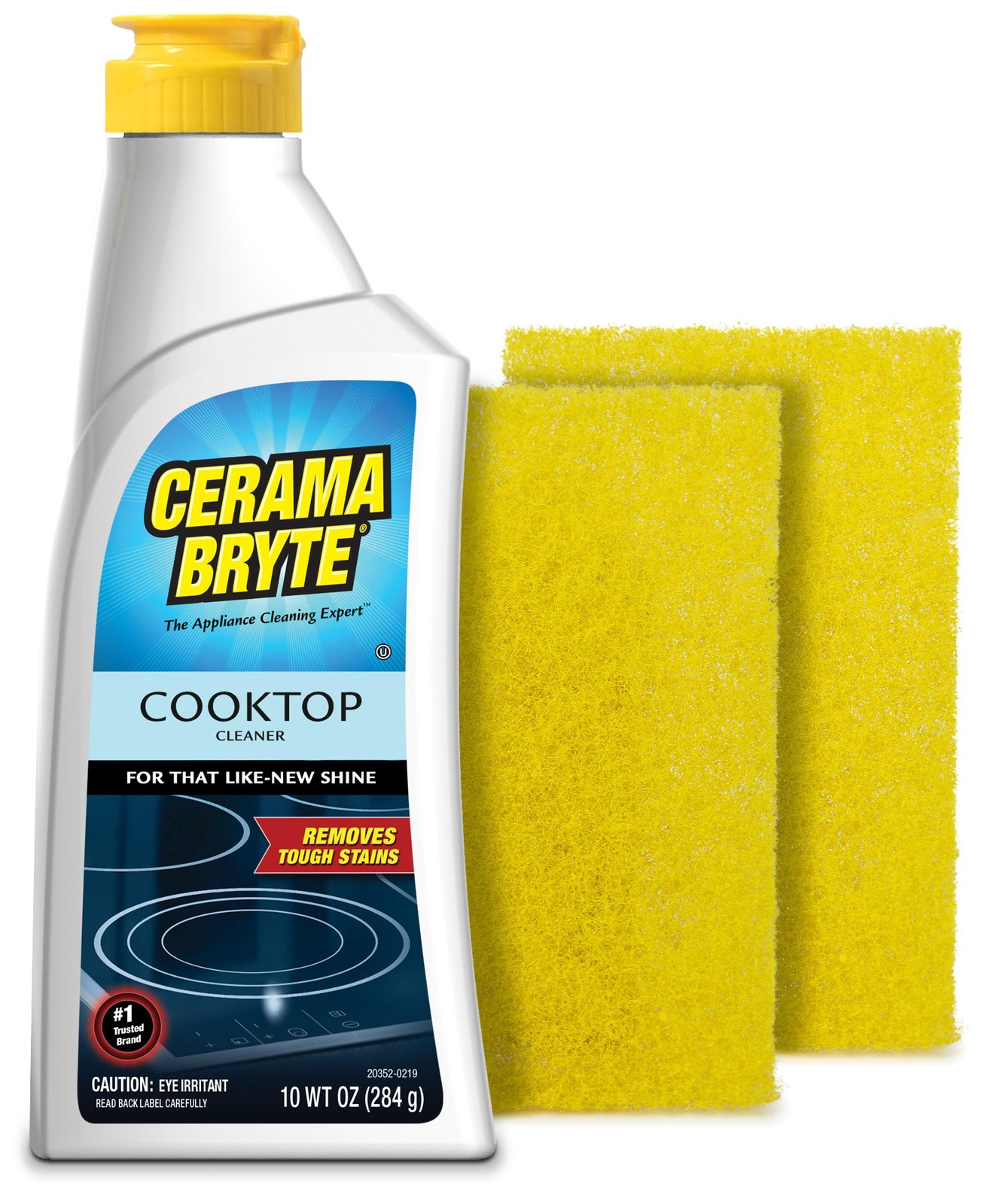 Combo Kit Pads & Removes Tough Stains Cooktop and Stove Top Cleaner for Glass…