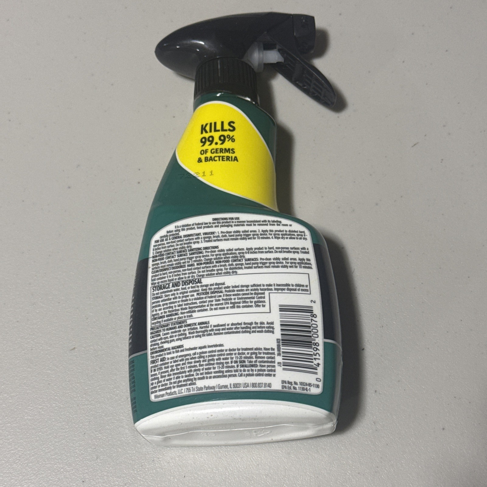 Weiman Granite Cleaner and Polish 12 Fluid Ounce
