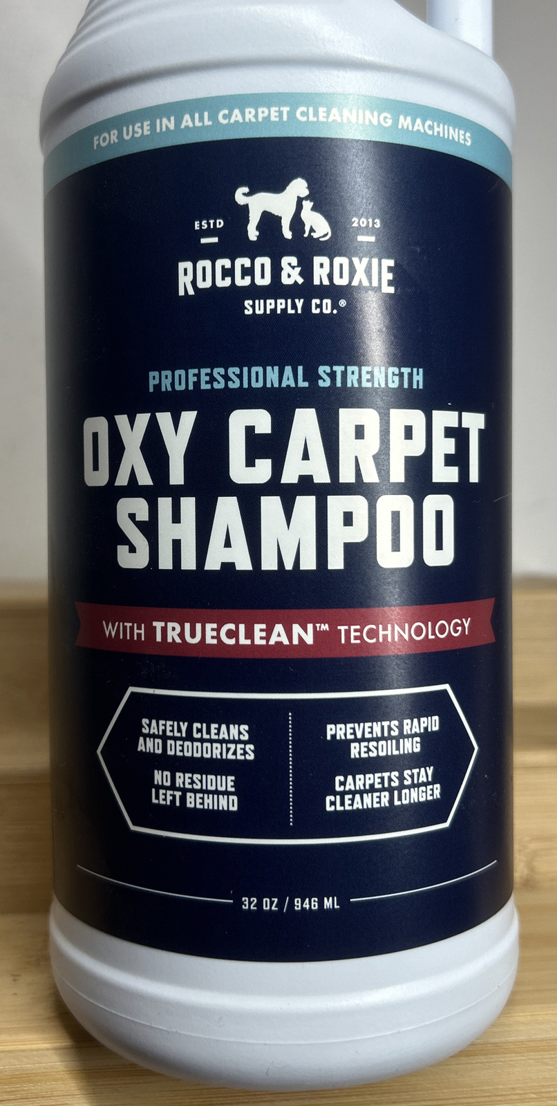 Rocco and Roxie Pet Professional Strength Oxy Carpet Shampoo For All Cleaners