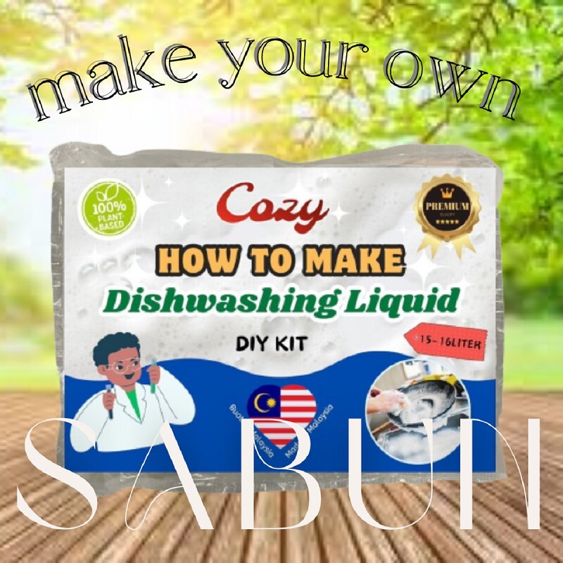 COZY DIY Dishwashing Liquid Comfort (15 – 16 Liter) – LEMON