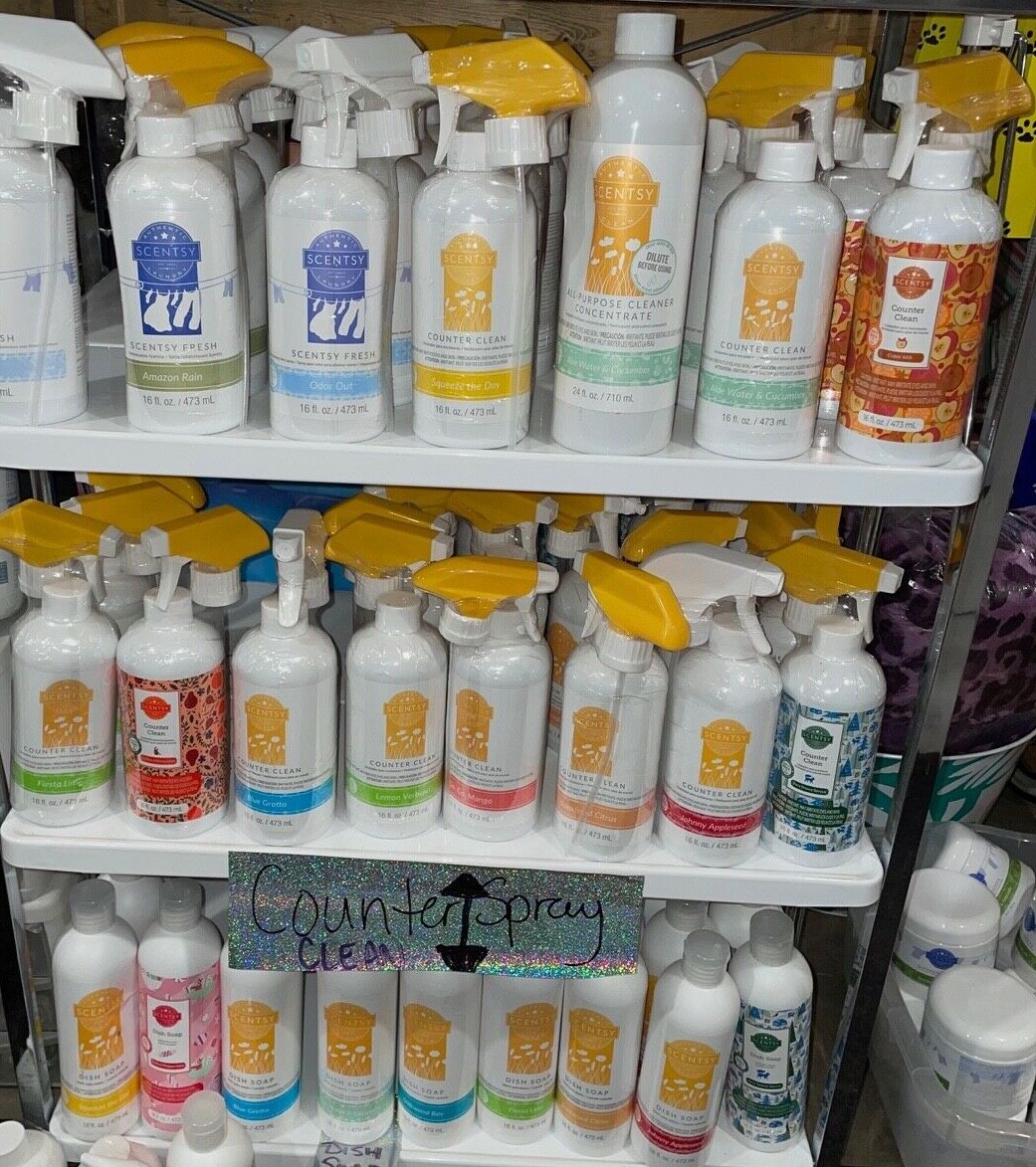 Scentsy DISH SOAP ~ Clean Smell ~ Full Sz Scented VerySnowy Spruce Citrus Grotto