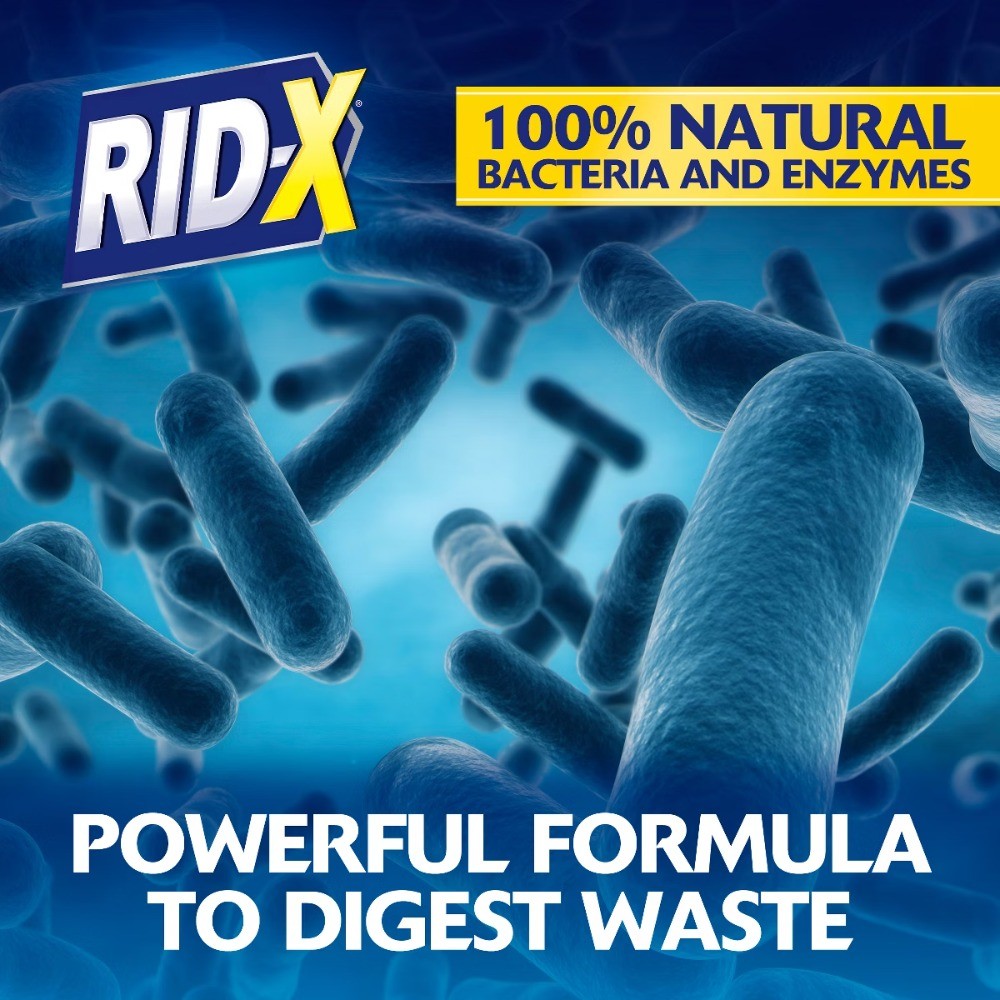 Fast delivery-Rid-X Septic System Powder Pacs – 3.2oz, Toilet Safe, Removes Soil