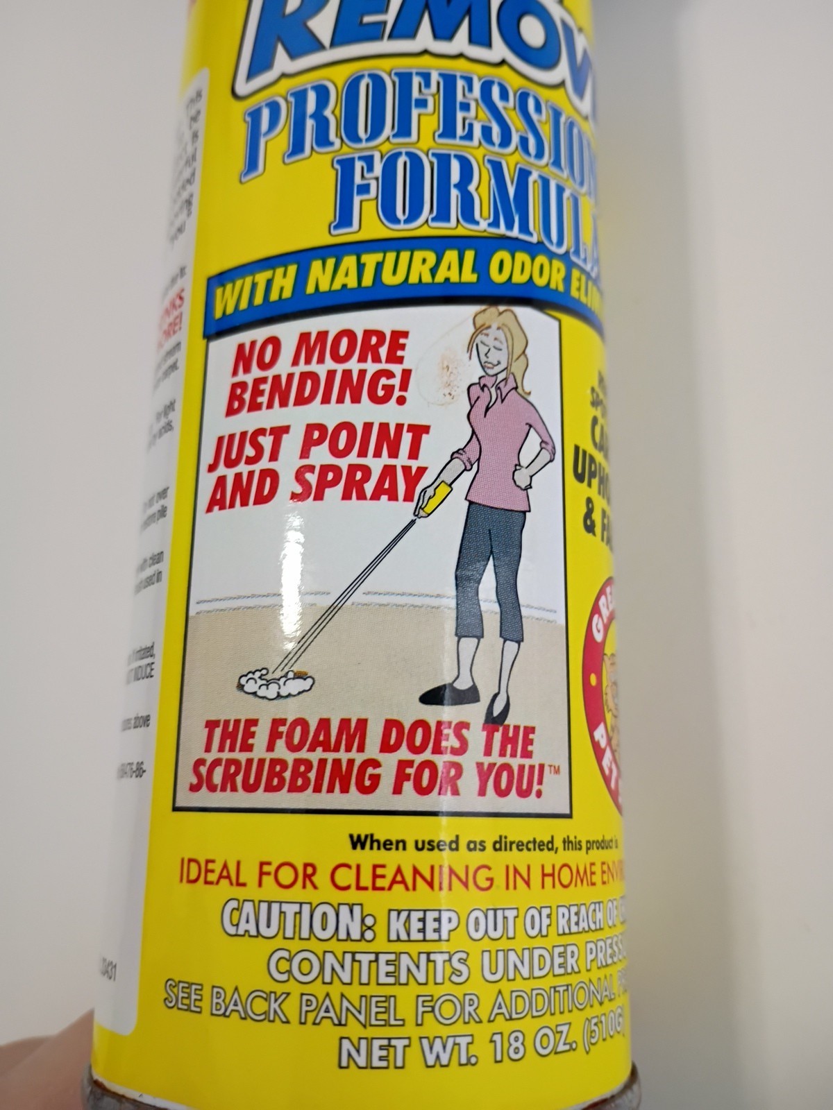 ORIGINAL CAMPANELLI Stain Remover Professional Formula Pet Stain Odor 18 oz NEW