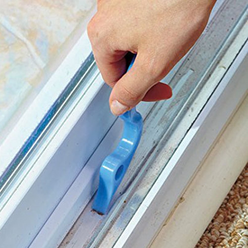 Hand-held Groove Gap Cleaning Tools Door Window Track Kitchen Cleaning Brushe…
