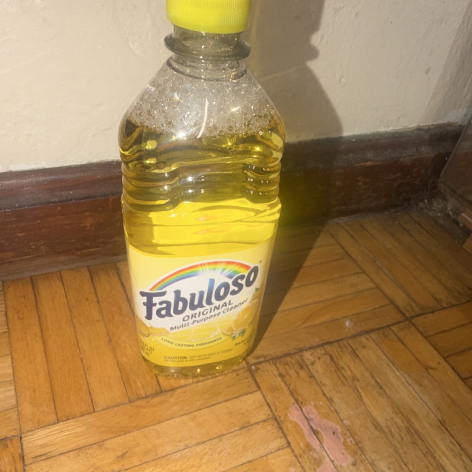 Fabuloso Lemon All-Purpose Liquid Cleaner for Hard Floors, 1 Pack