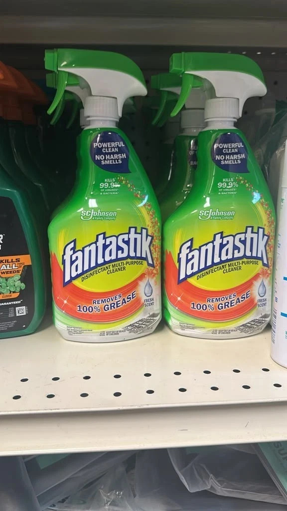 2 Pack Fantastik Household Multi-Surface Cleaner, Fresh Scent 32 oz