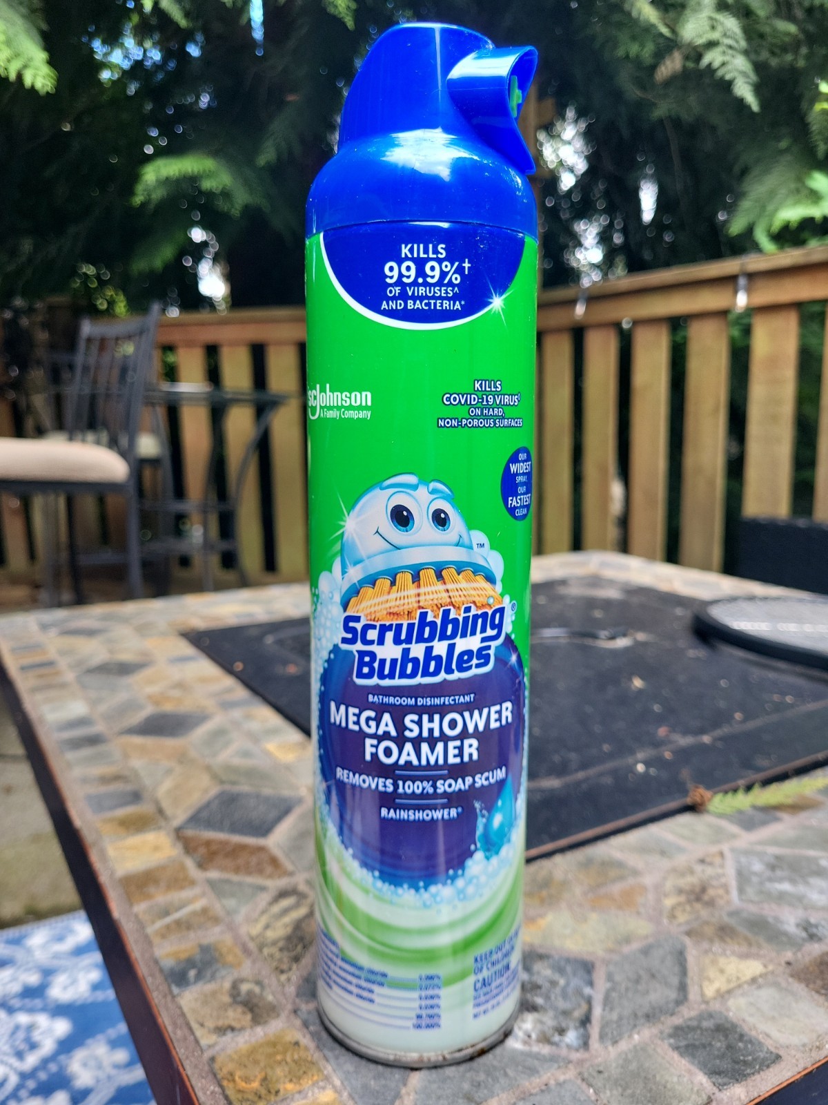 Scrubbing Bubbles Mega Shower Foamer Rainshower Scent 25 Oz 2Bottles