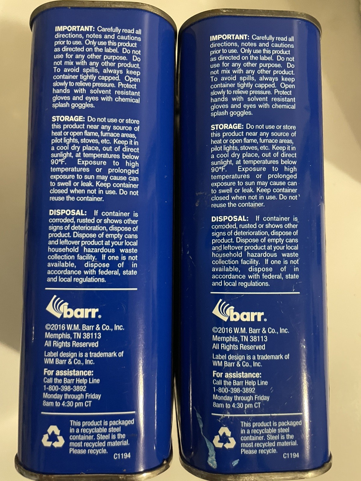 2 Klean Strip GSL26 Denatured Alcohol Clean Burning Fuel 1 Quart Each