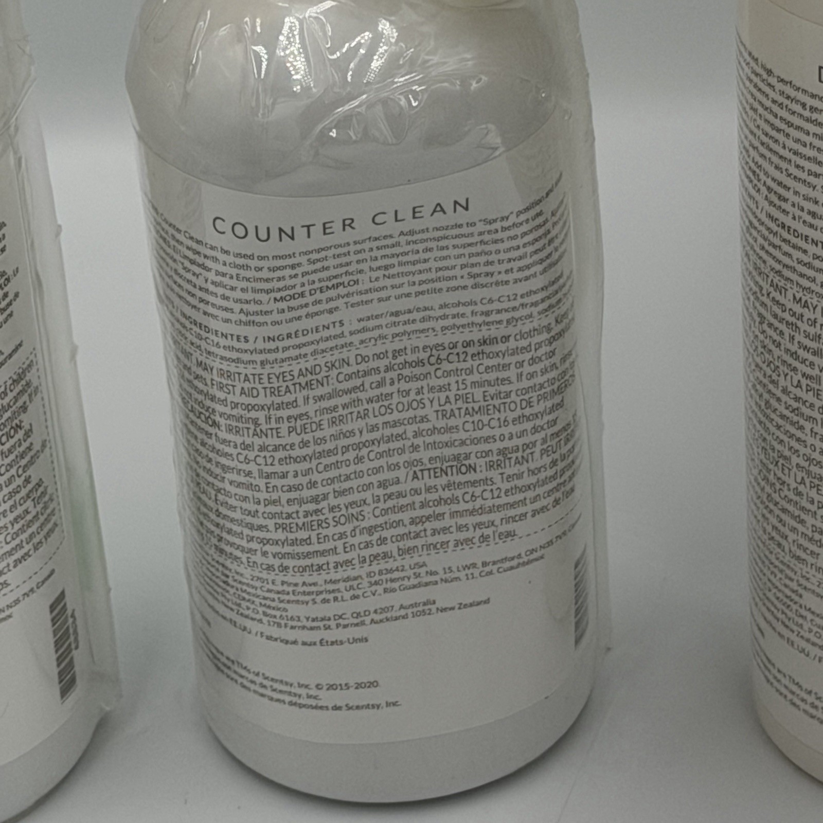 Scentsy Clean Aloe Water Cucumber Scent 16 fl oz Cleaner Combo Retired Scent New