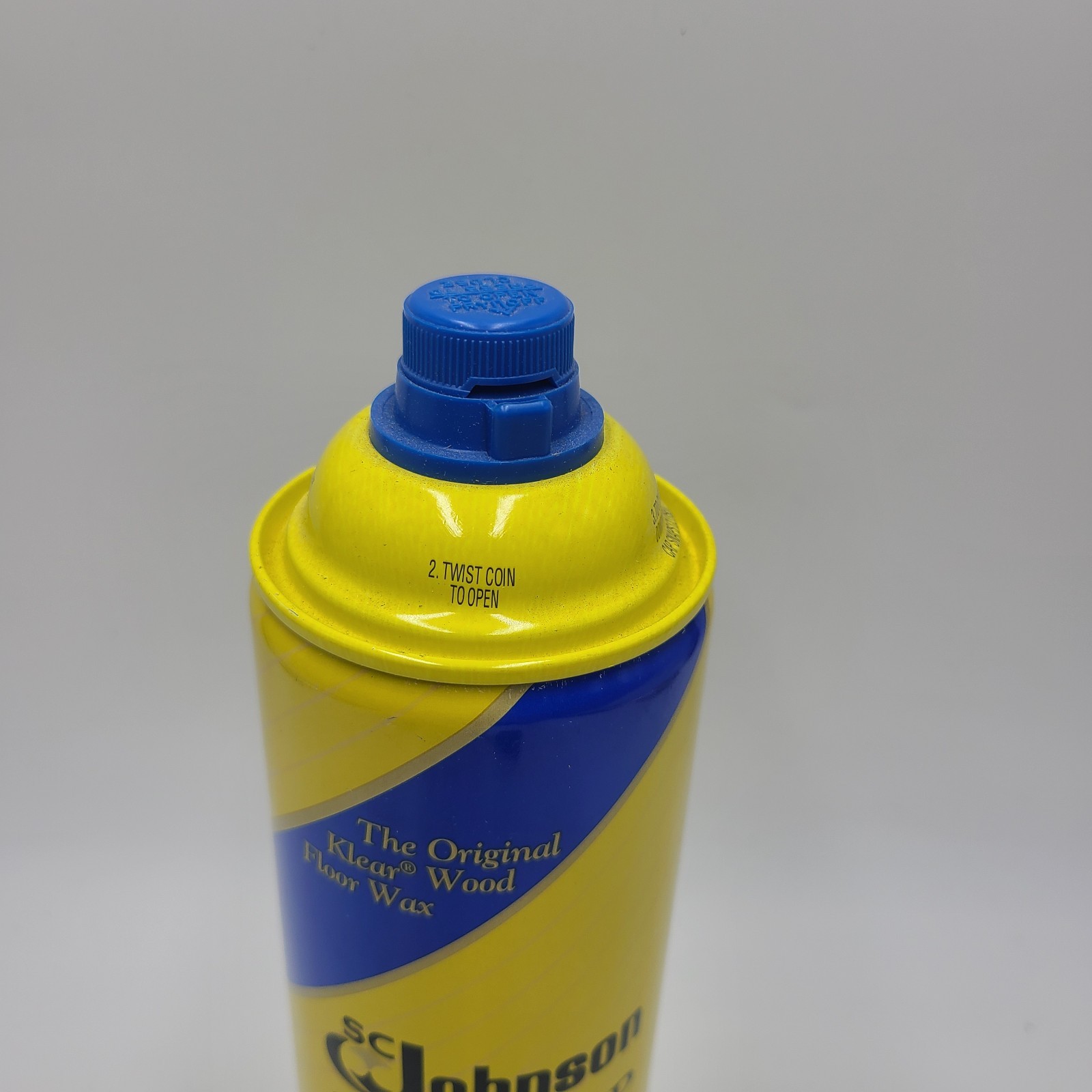 NEW OLD STOCK SC Johnson One Step No Buff Wax Fine Wood Floor Care 22oz FULL