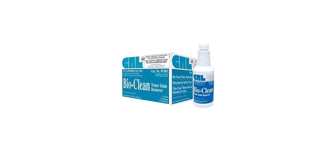 Water Stain Remover – 16 oz Bottle, Powerful Bio-Clean Solution for Glass & Surf