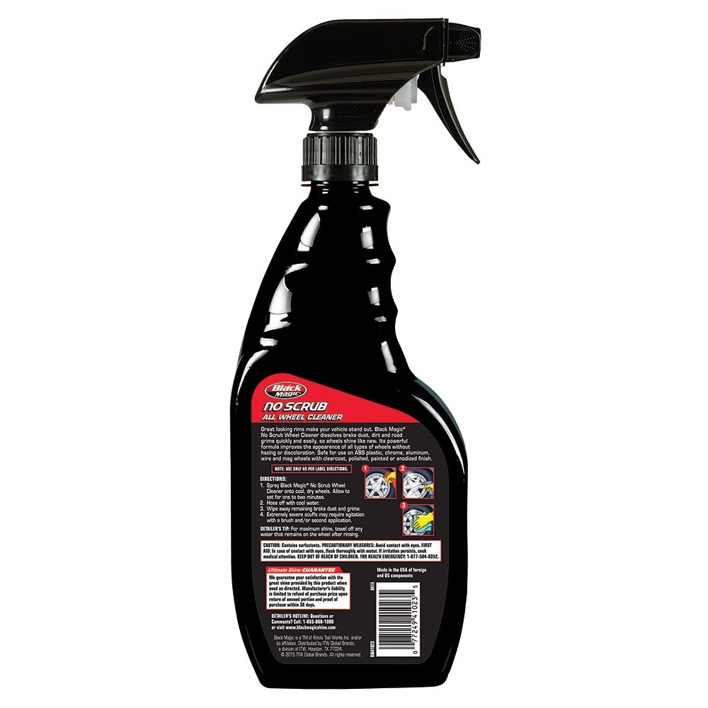 Black Magic BM41023 No No Scrub Wheel Cleaner, 23 Fluid Ounces, 1 Pack