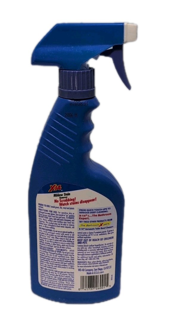 X-14 Mildew Stain Remover 260749 Bathroom Expert Deep Clean NEW 16 oz