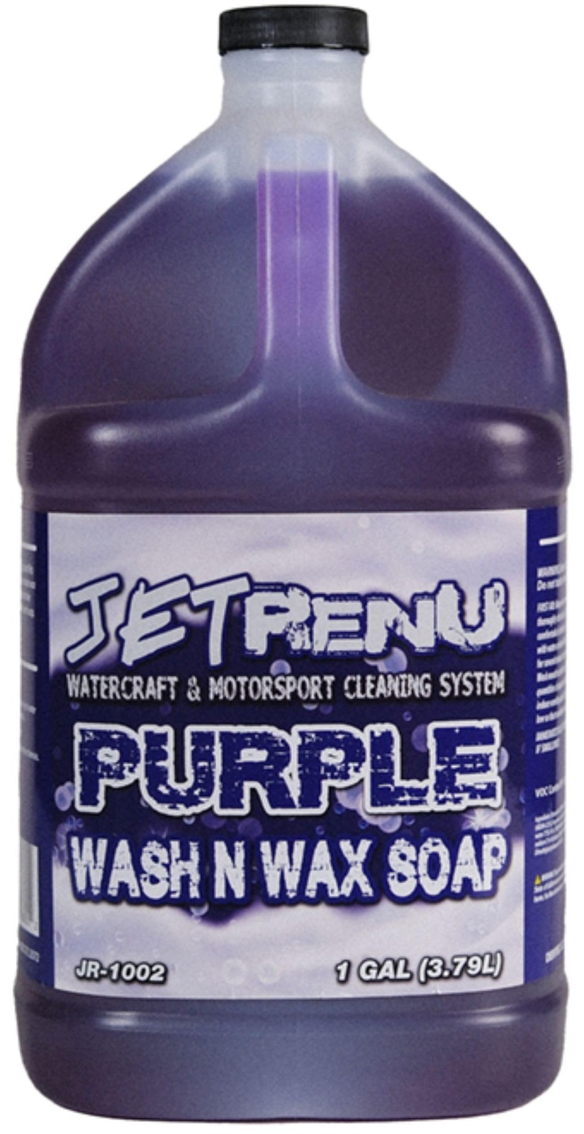 Jet Renu Purple Wash and Wax – 1 Gallon – High Foaming Car Wash Soap with Bra…
