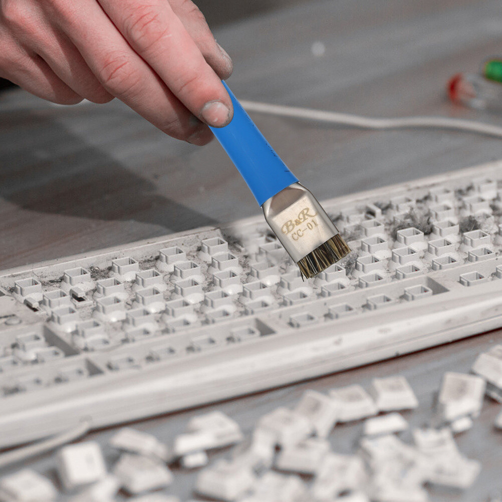 Circuit Board Double Cleaning Brush Cleaner Keyboard Air Spray Computer