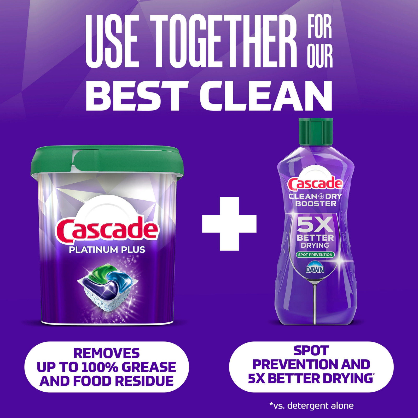 *HOT SALE* Cascade Platinum Plus Dishwasher Detergent Clean, 62 Count