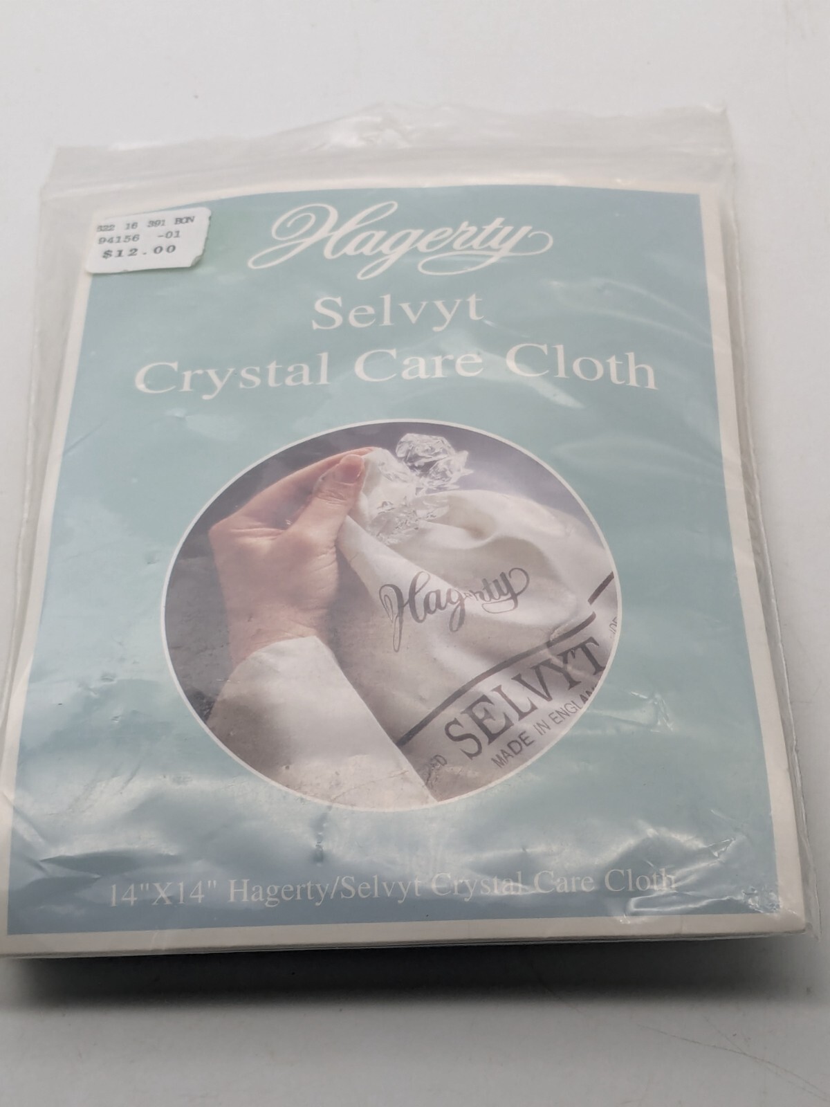 Hagerty 12oz Crystal Care Cleaner Fine Crystal Spray & Selvyt Crystal Care Cloth