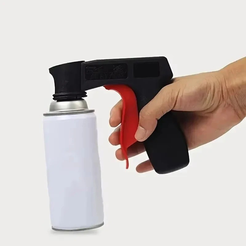 1Pc Portable Plastic Spray Paint Handle Universal Reusable Spray Gun Grip Tool