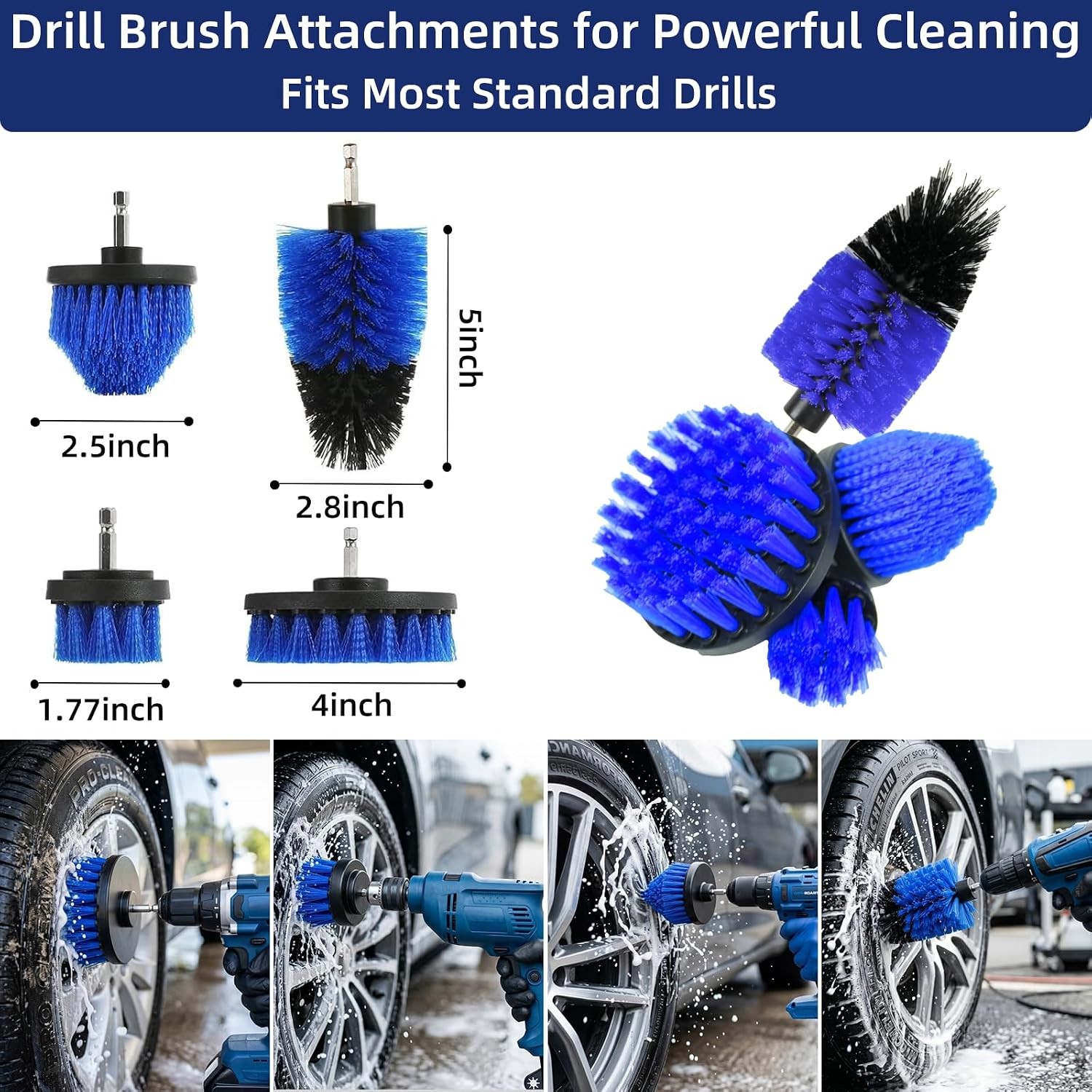 Car Detailing Kit Car Wash Cleaning Tools Brushes Supplies Cleaning Kit