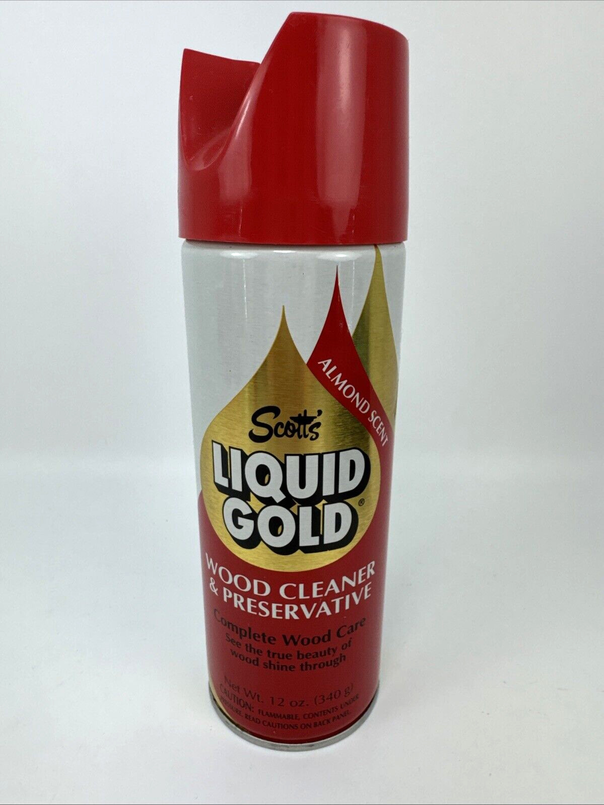 Scott’s Liquid Gold Wood Cleaner and Preservative Almond Scent 12 Oz