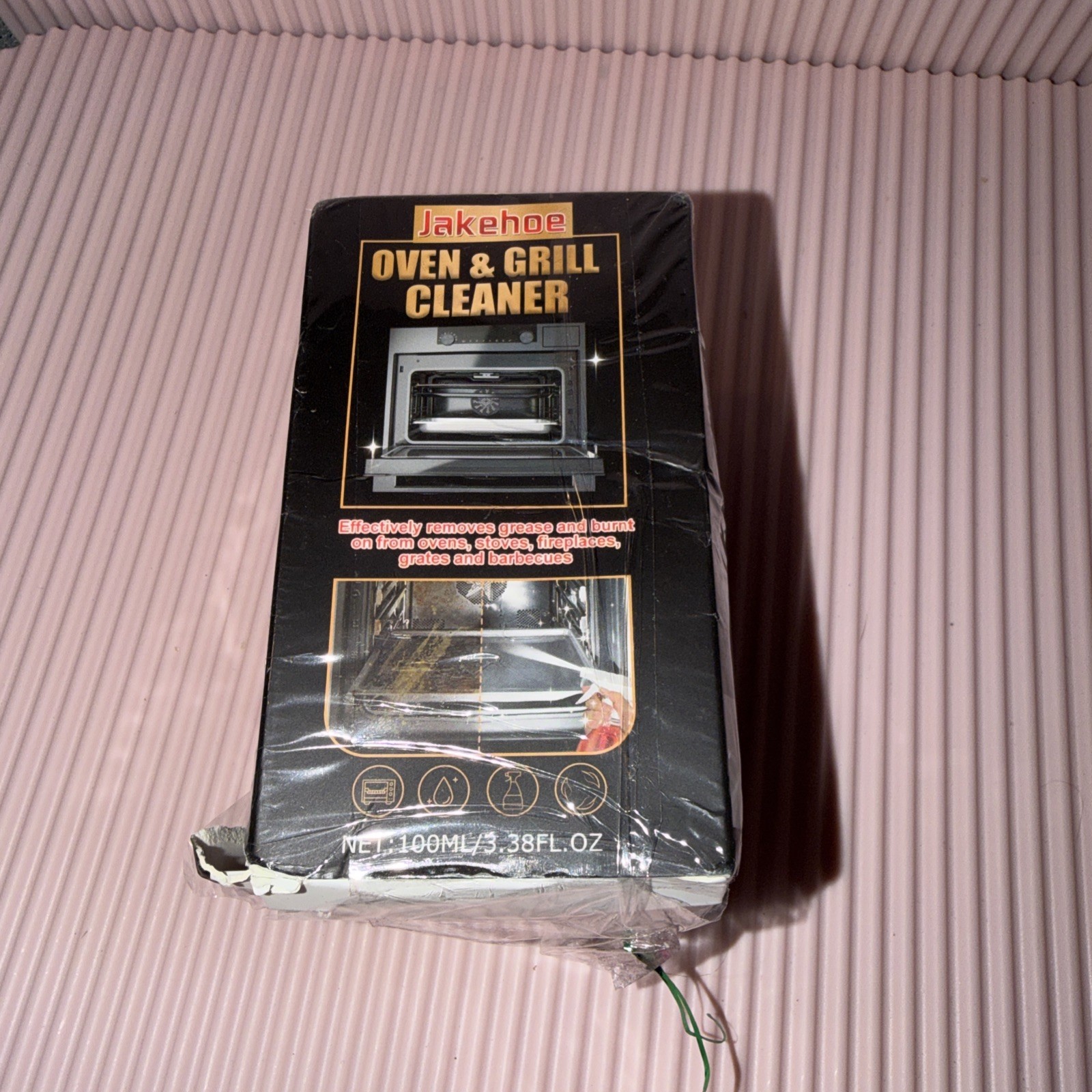 Jakehoe Oven and Grill Cleaner Spray Ultra Powered Eliminates Thick Grease & Bui