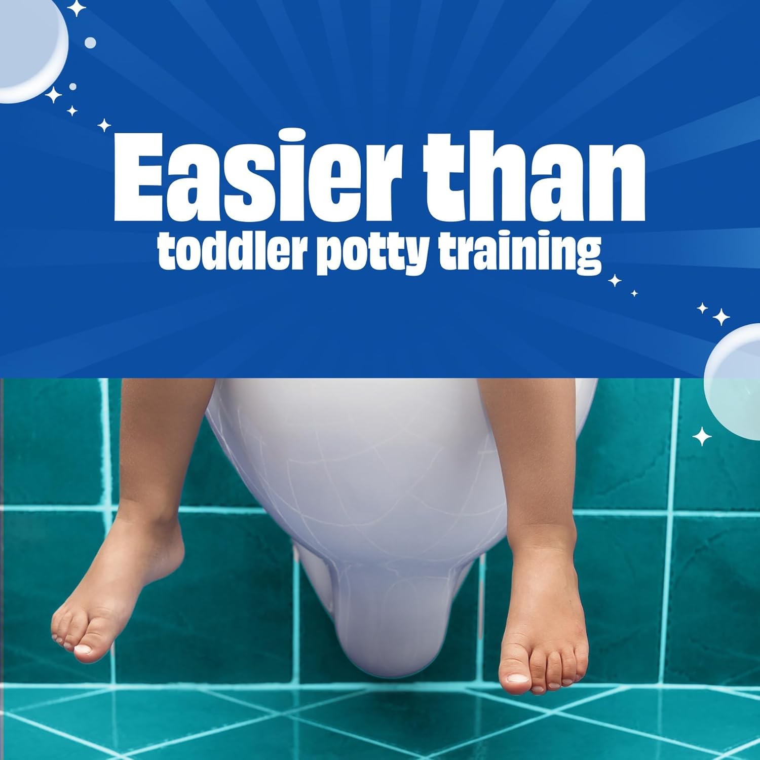 Scrubbing Bubbles Easy Clean Toilet Cleaner, Drop In Powder, 2 Pouches 100g