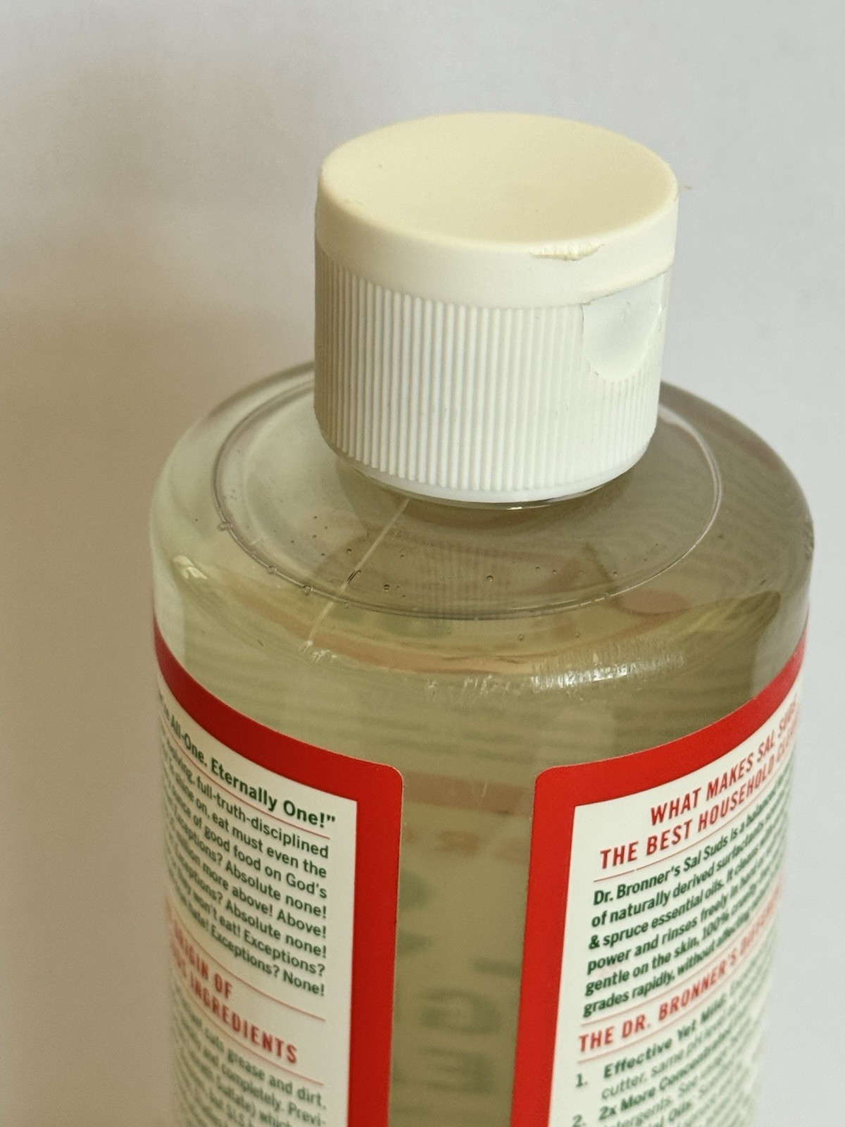 Dr Bronner’s Sal Suds Biodegradable Cleaner Pine Scent Concentrated Organic 16oz
