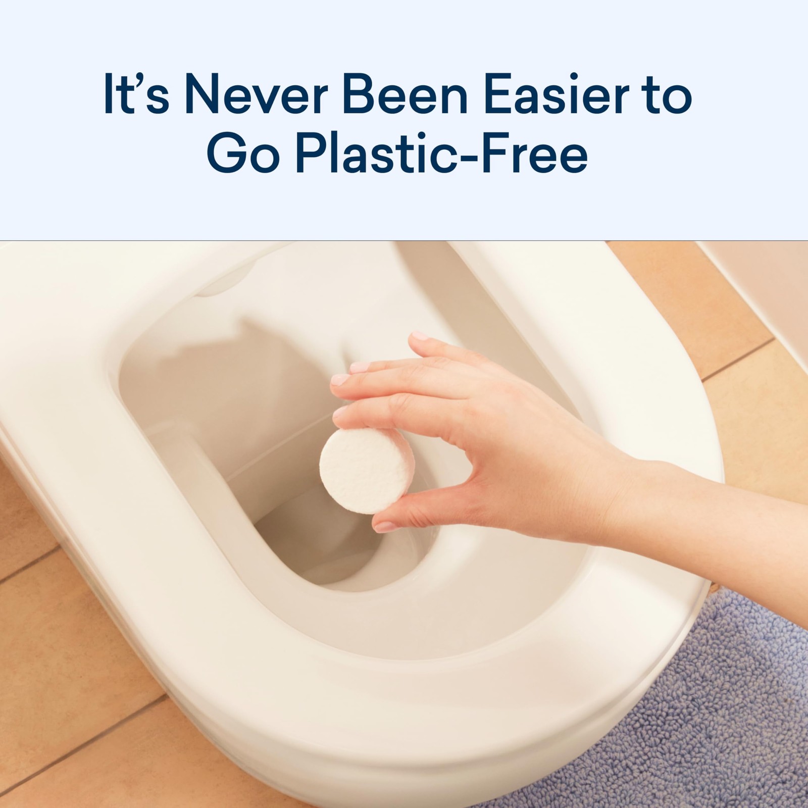 Toilet Bowl Cleaner Tablets, 28 Count, Lemon Cedar, Plastic-Free, No Harsh Ch…