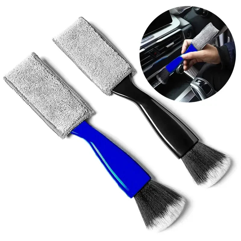1Pcs Car Cleaning Tools Air Conditioning Air Outlet Clean Dust Removal Soft Brus