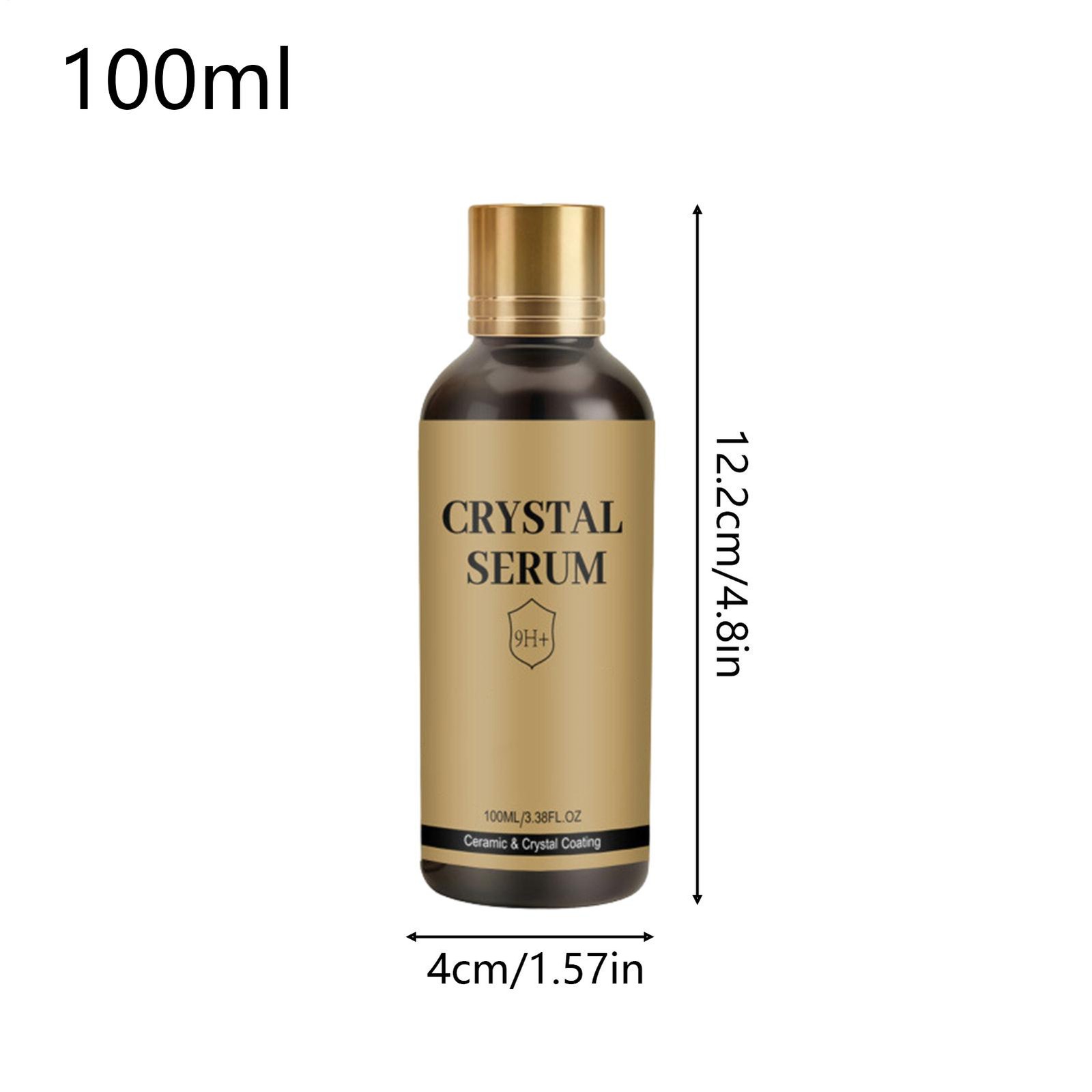 100ML PTZ Crystal Serum – Advanced Graphene Ceramic Coating for Cars,9H Graphene