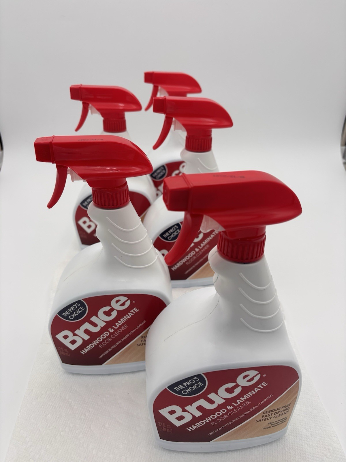 5 PACK Bulk deal – Bruce Hardwood & Laminate Floor Cleaner Spray 32 Oz Each