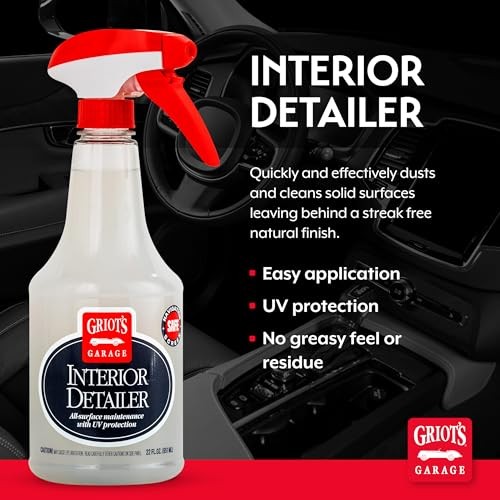 Interior Detailer, Light-Duty Car Cleaner for All 22 Fl Oz (Pack of 1)