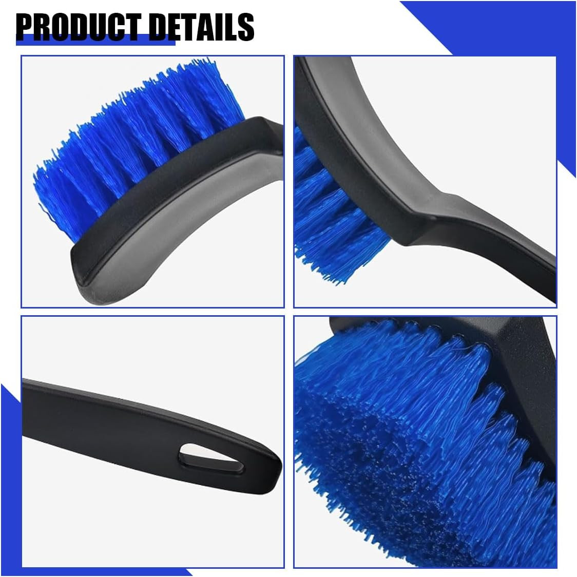 8.3×2.5 Inch Carpet Cleaning Brush, Scrub Brush for Floor Mats, Car Wheel Hub
