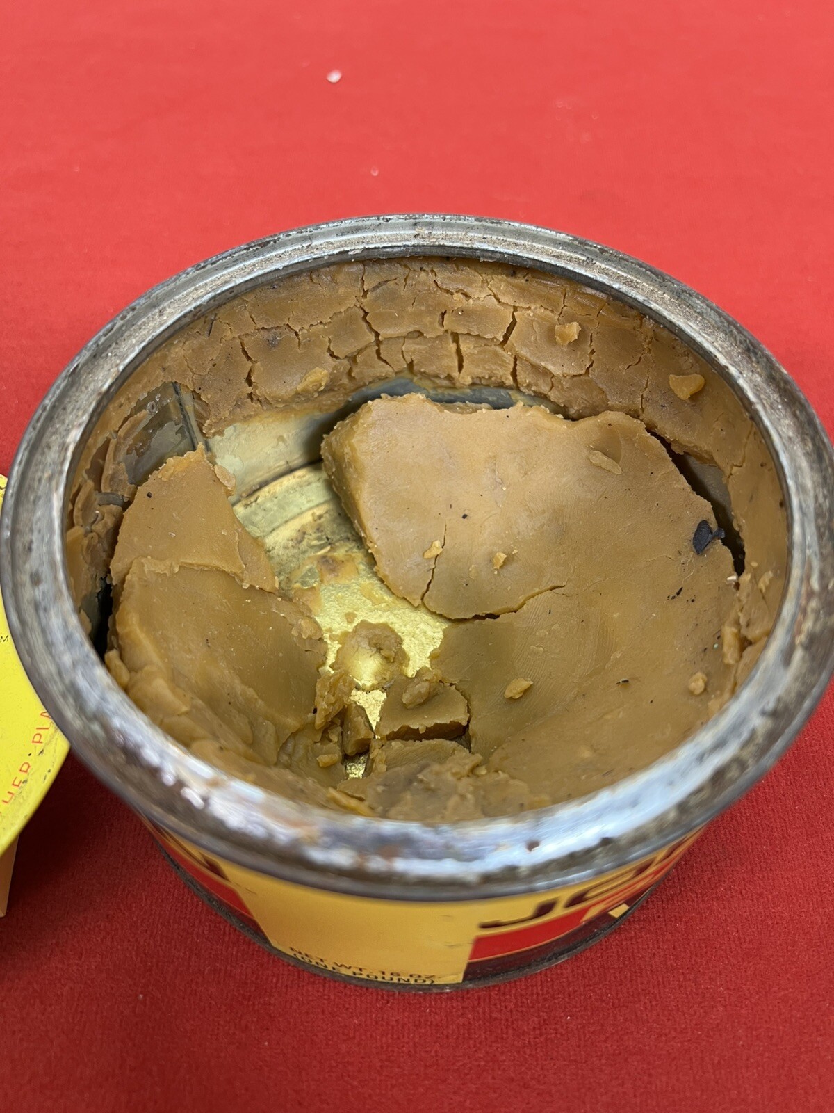 SC Johnson Paste Wax 16 Oz 1 LB Original Formula – Approximately 25% Left In Can