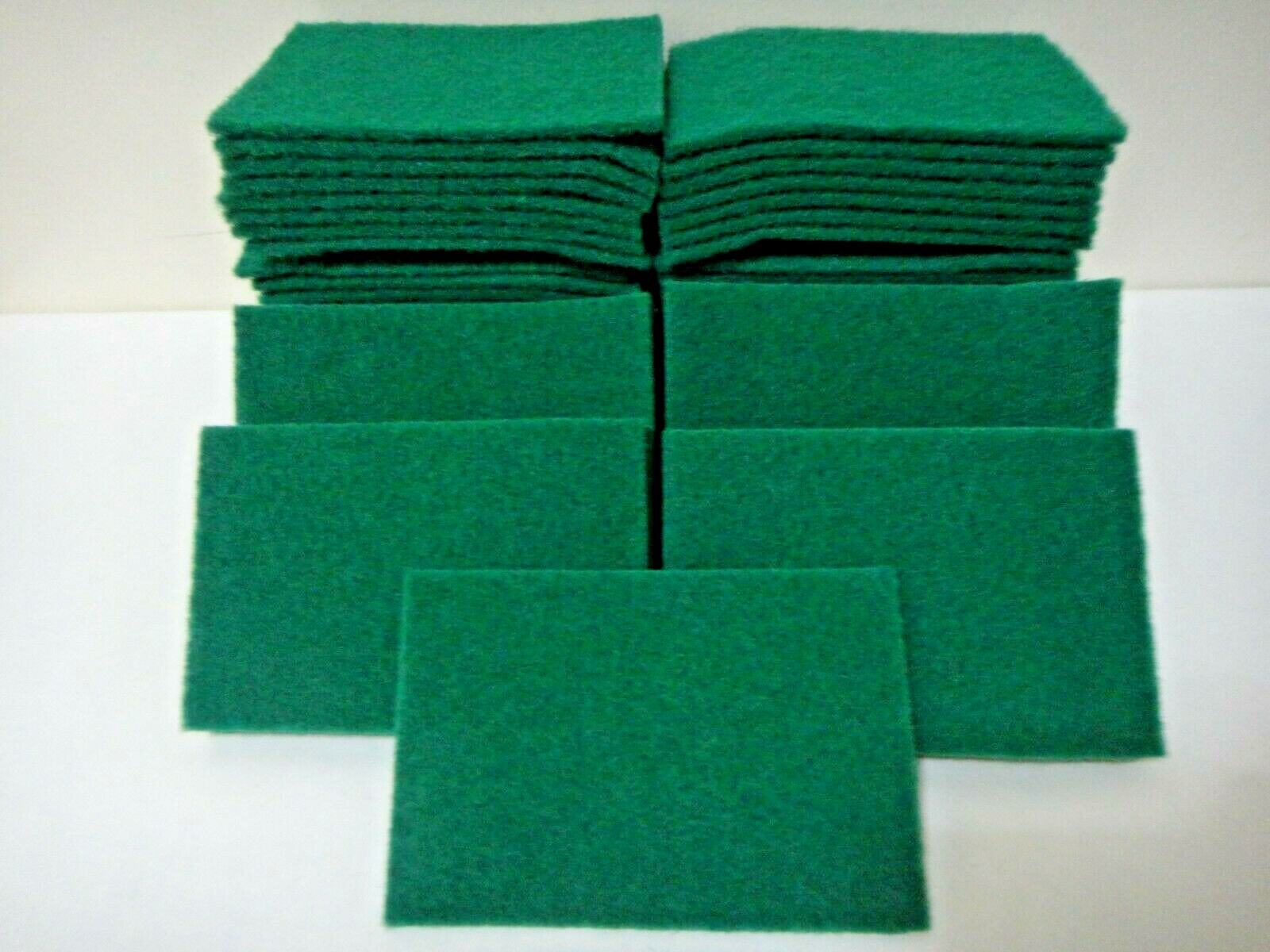 Lot 45 pcs Scouring Pads Medium Duty Home Kitchen Auto Scour Scrub Cleaning Pad
