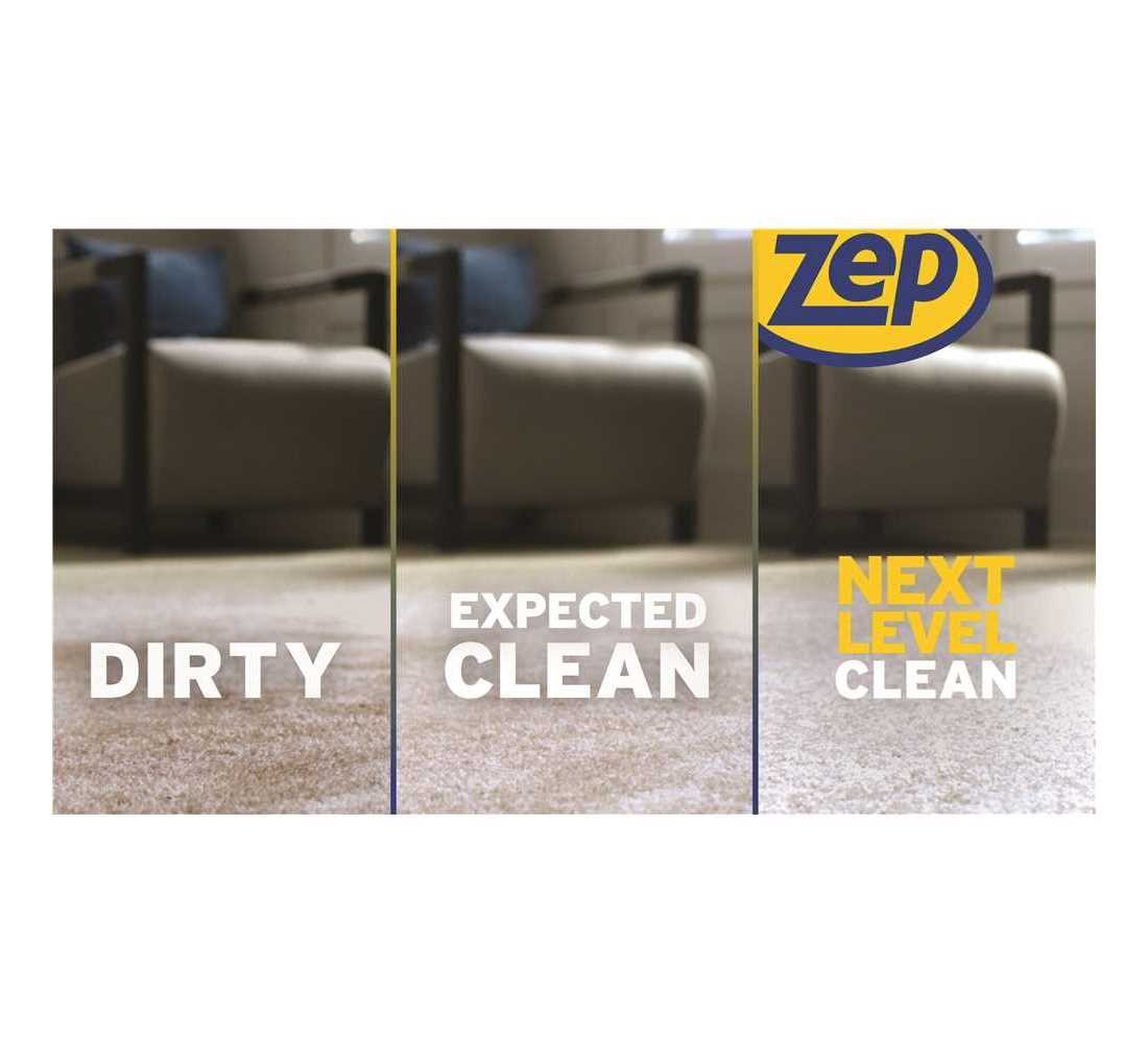 ZEP ZUCEC128 All-Purpose Carpet Shampoo Concentrate, 1 gal, Bottle