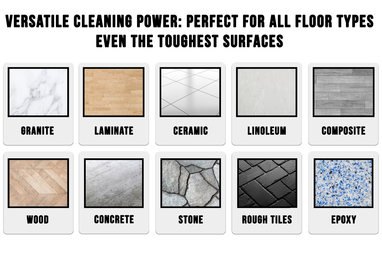 22″ Professional Floor Squeegee Kit – Premium Double Foam Blade