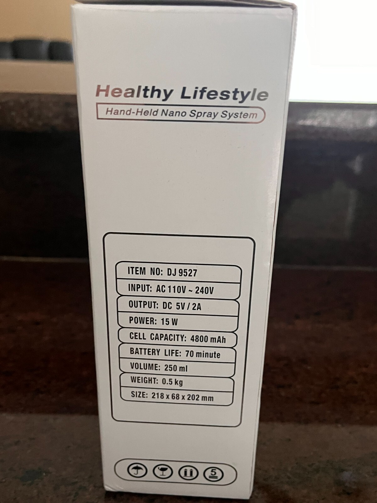 healthy lifestyle nano spary system