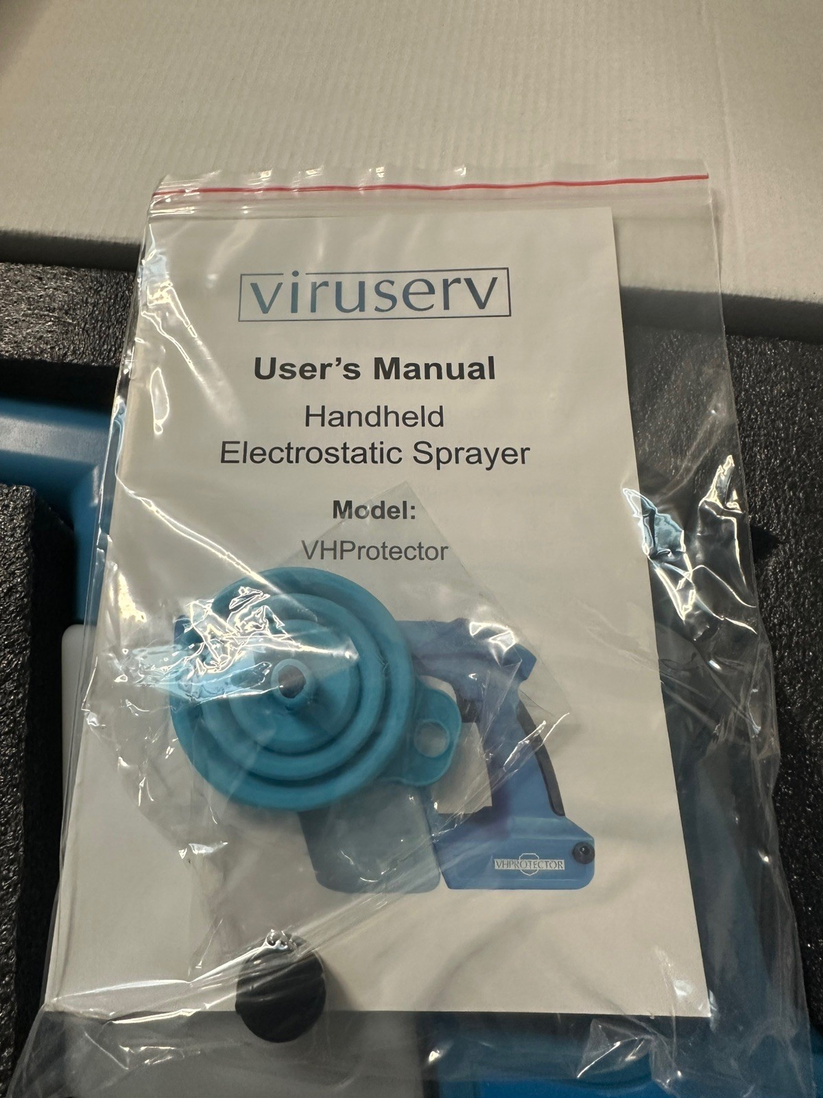 Viruserv Professional Cordless Electrostatic Disinfectant Sprayer
