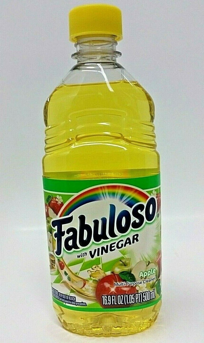 (LOT 8 Bottles) Fabuloso VINEGAR APPLE All Purpose Cleaner 16.9 oz Ea Bottle NEW
