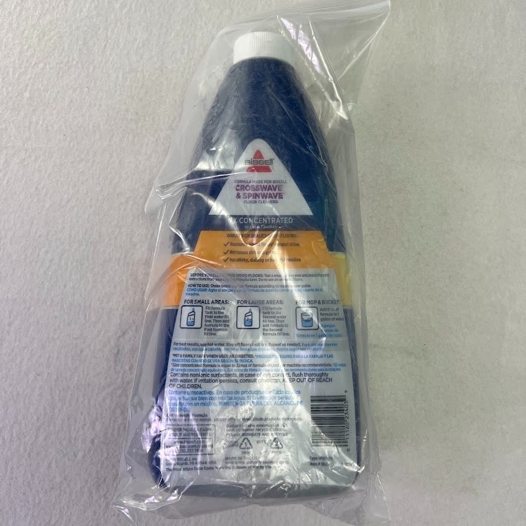BISSELL Wood Floor Formula for CrossWave & SpinWave – 32oz bottle