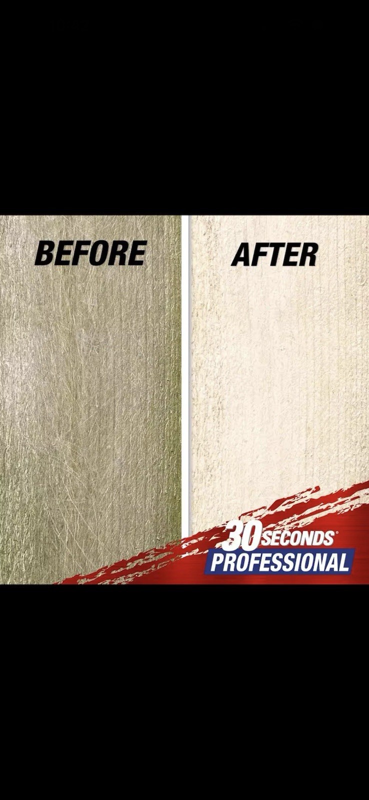 30 Seconds Professional Mold & Mildew Stain Remover Liquid 2X Stronger 2.5 gal