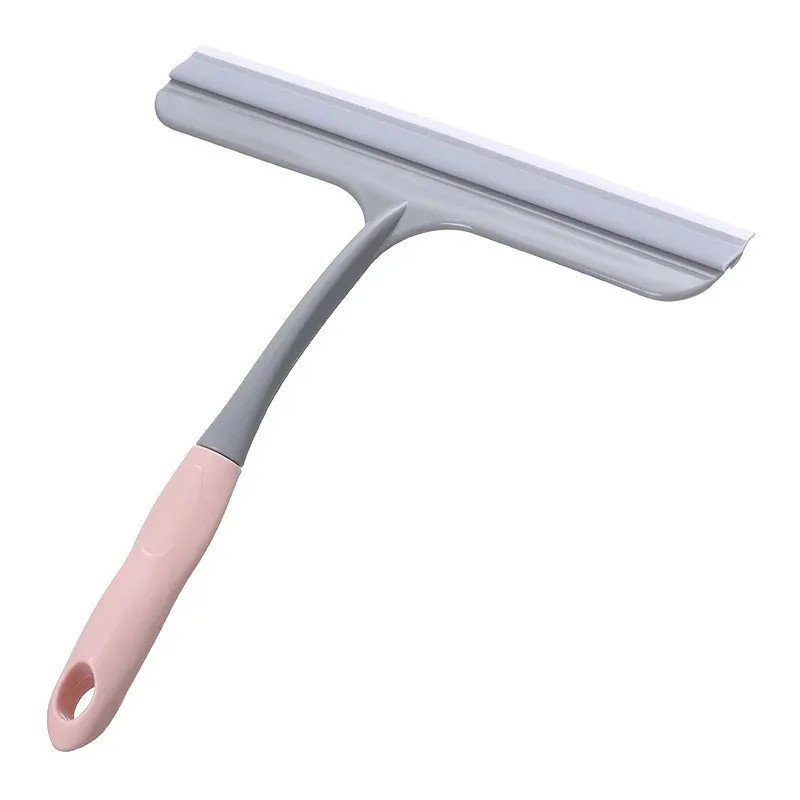 Silicone Glass Scraper with Anti-Slip Handle for Window and Glass Cleaning Tool