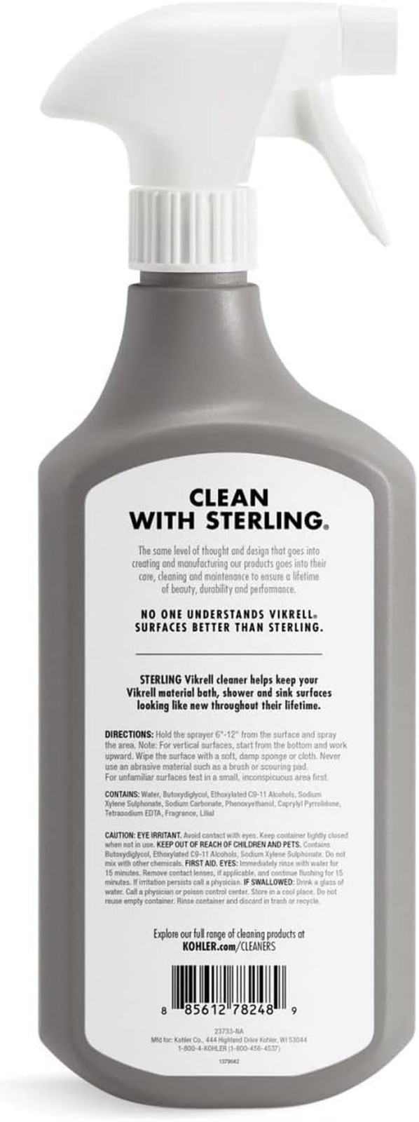 K-EC23733-NA Sterling Vikrell Cleaner, 28 Fl Oz