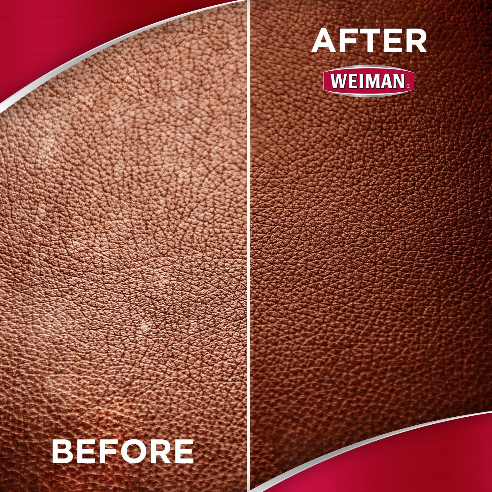 Weiman Leather Cleaner Conditioner 12Oz Non Toxic Uv Protection For Leather