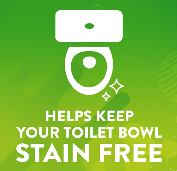 Scrubbing Bubbles Continuous Clean Toilet Drop-Ins, Automatic Blue Toilet Bowl C